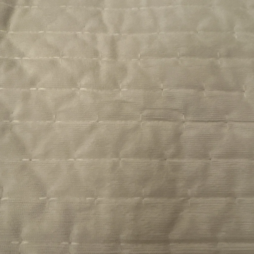 Luxury Velvet Twin Quilt Set Lightweight Oversized Cream White Quilt & Sham NEW